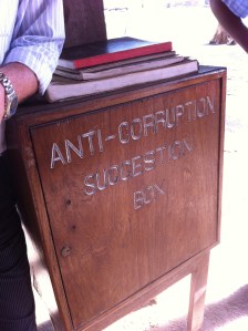 Ik kon het niet nalaten om een Keniaas bankbiljet in deze box te posten...