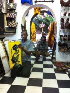 Verkocht! - een drieluik van de schilder T.Kim'z